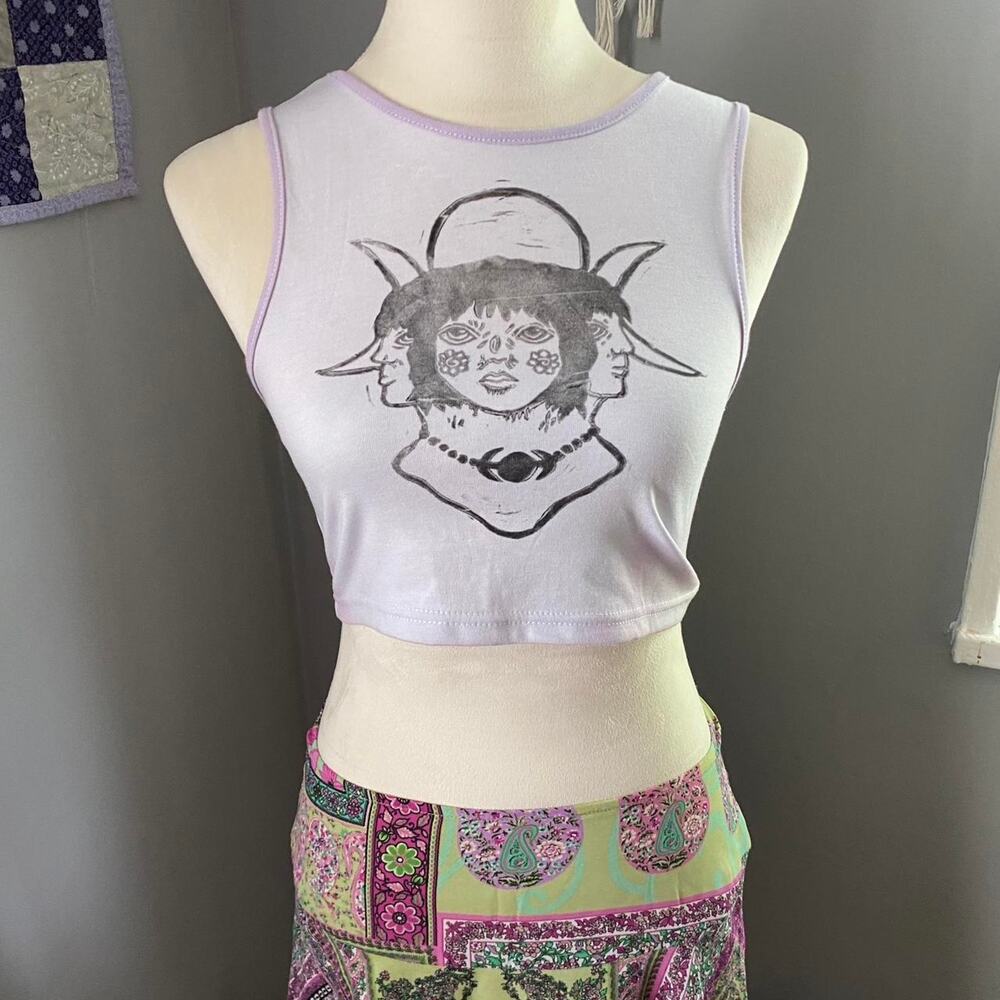 Triple moon goddess cropped